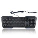 Teclado - 104 teclas + 10 Game / USB