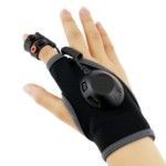 2.4G 3D sem fio Air Mouse com conector USB (Preto)